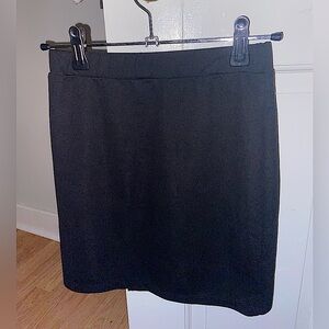SHEIN Black Mini Skirt